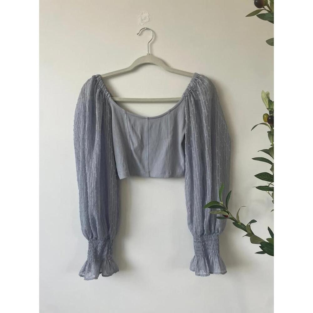 Balloon sleeve top from UO, size S